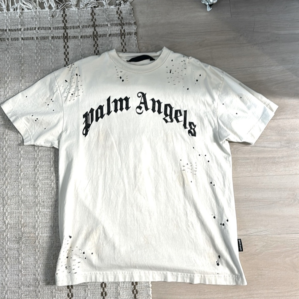 Palm Angels Distressed Tshirt